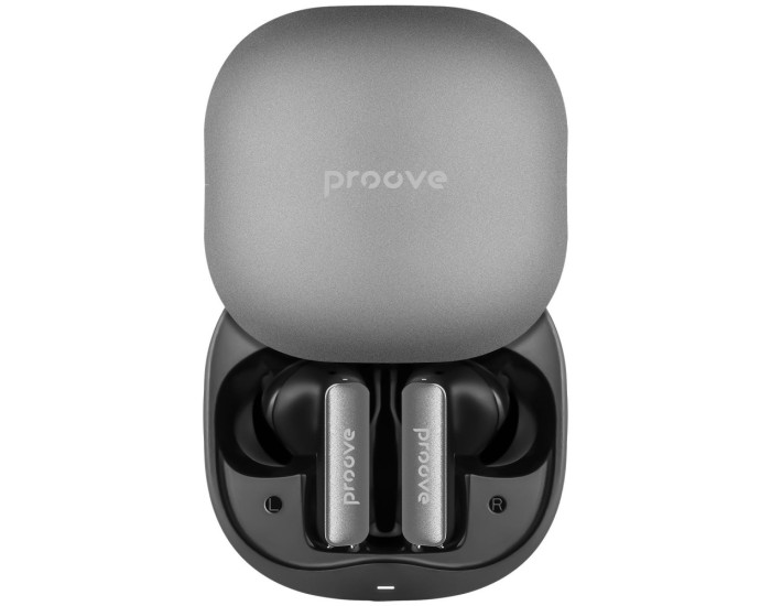 Бездротові Hаушники Bluetooth Proove NoLimit TWS with Hybrid ANC (APP) (білий/сріблястий)
