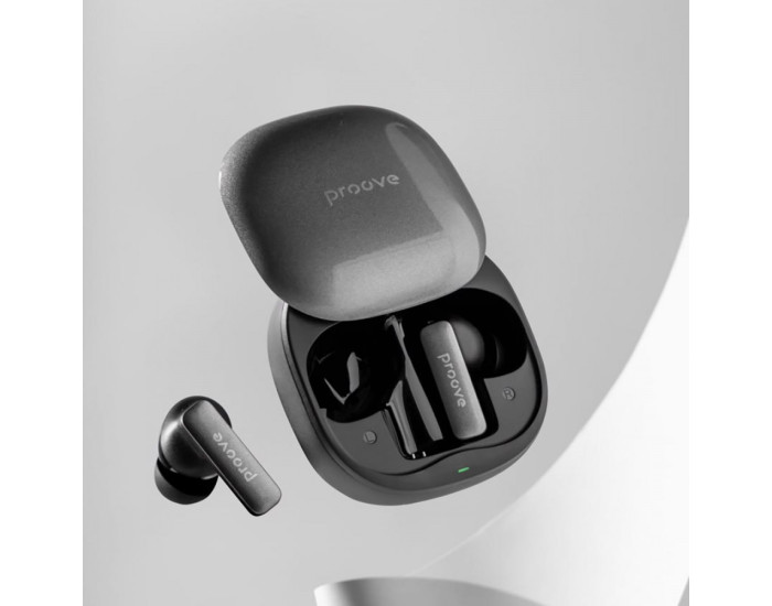 Бездротові Hаушники Bluetooth Proove NoLimit TWS with Hybrid ANC (APP) (білий/сріблястий)