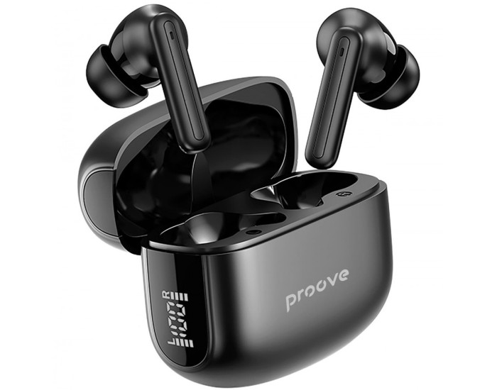 Бездротові Hаушники Bluetooth Proove Tempo TWS with ANC (APP) чорні