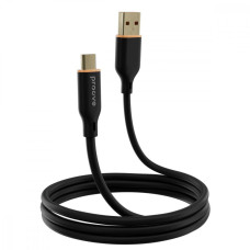 Кабель Proove Jelly Silicone USB to Type-C (3A/ 1m) чорний