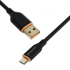 Кабель Proove Jelly Silicone USB to Type-C (3A/ 1m) чорний