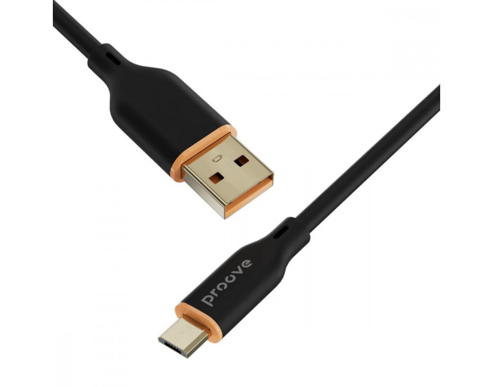 Кабель Proove Jelly Silicone USB to Type-C (3A/ 1m) чорний