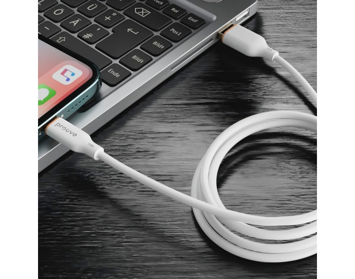 Кабель Proove Jelly Silicone USB to Type-C (3A/ 1m) чорний