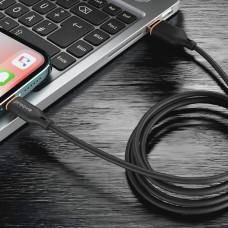 Кабель Proove Jelly Silicone USB to Type-C (3A/ 1m) чорний