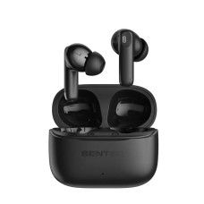 Беспроводные наушники Bluetooth SENTEO TWS Wind X True ANC+ENC, черные
