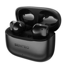Беспроводные наушники Bluetooth SENTEO TWS Wind X True ANC+ENC, черные