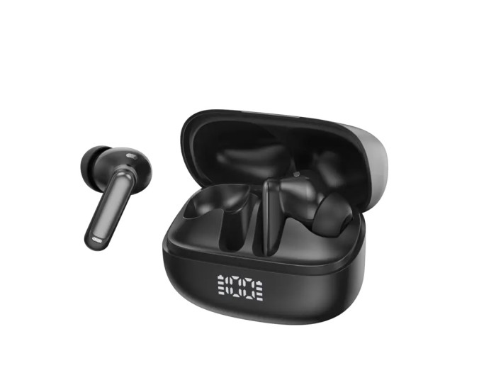 Бездротові навушники Bluetooth SENTEO TWS Sierra 1 True ANC+ENC, чорні