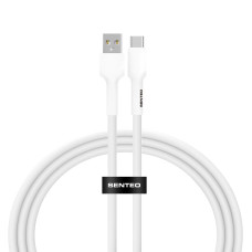 Кабель USB SENTEO SL-03 Silica Gel USB to Type-C (3A/2m) белый