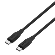 Кабель USB-C SENTEO SL-07 60W Type-C to Type-C 1.2m, черный