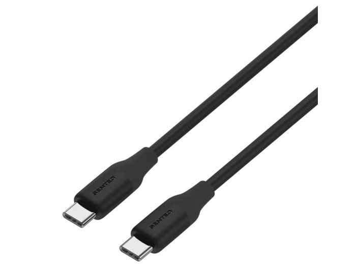 Кабель USB-C SENTEO SL-07 60W Type-C to Type-C 1.2m, черный