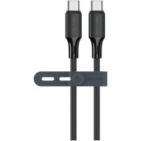 Кабель USB SENTEO SL-08 Nano Silicone USB to Type-C (3A/1m) чорний