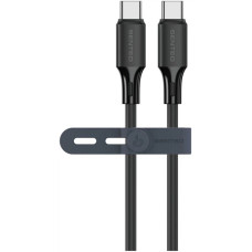 Кабель USB SENTEO SL-08 Nano Silicone USB to Type-C (3A/1m) черный