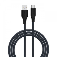 Кабель USB SENTEO SL-04 Embossed Silicone USB to Type-C (3A/1m) черный