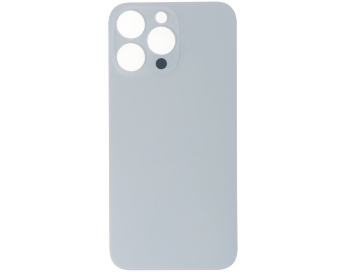 Задняя панель корпуса для iPhone 14 Pro Max, Silver (Big Hole) оригинал