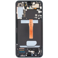 Дисплей с сенсорным экраном (модуль) Samsung S906 S22 Plus 5G, черный с рамкой, оригинал