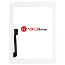 Сенсор iPad 4, білий, повний комплект, оригінал G+OCA PRo