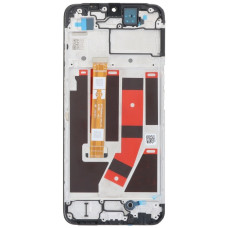 Дисплей з сенсорним екраном (модуль) Oppo A57s /A17 /A17k /A57 /A77 /A77s, чорний з рамкою, оригінал