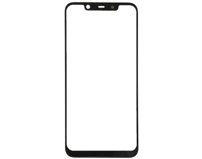 Стекло фронтальное с OCA-пленкой Nokia 8.1/ X7 2018 /7.1 Plus, черное с олеофобным покрытием, оригинал