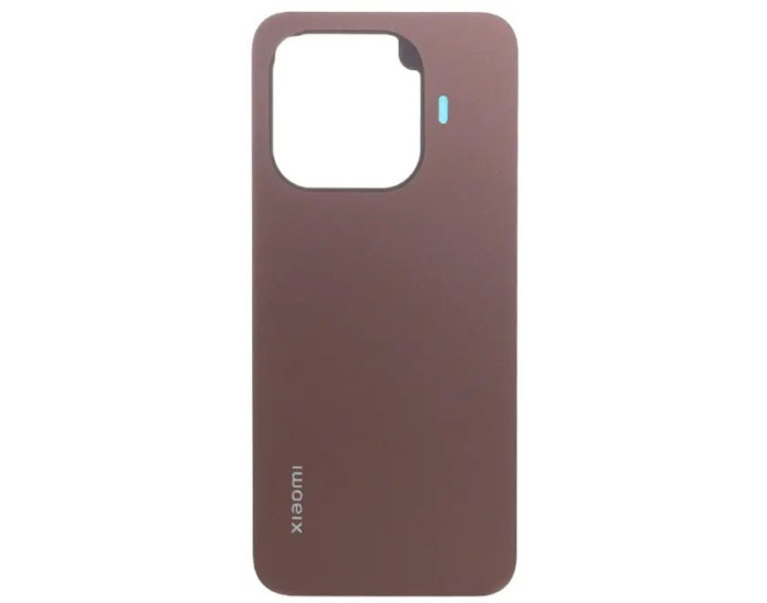 Задняя панель корпуса для Xiaomi 15T Pro коричневая, оригинал