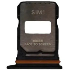 Тримач SIM-карты для Xiaomi 15T /15T Pro, чорний, Dual Sim