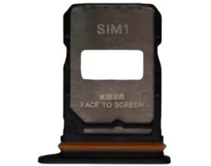 Тримач SIM-карты для Xiaomi 15T /15T Pro, чорний, Dual Sim