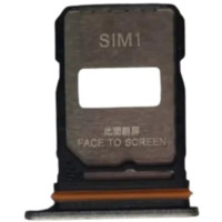 Держатель SIM-карты для Xiaomi 15T /15T Pro, серый, Dual Sim