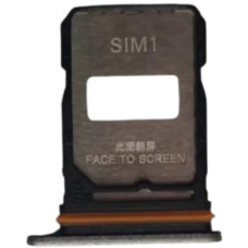 Тримач SIM-карты для Xiaomi 15T /15T Pro, сірий, Dual Sim