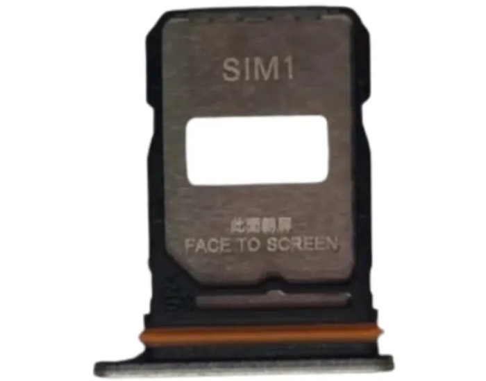 Тримач SIM-карты для Xiaomi 15T /15T Pro, сірий, Dual Sim