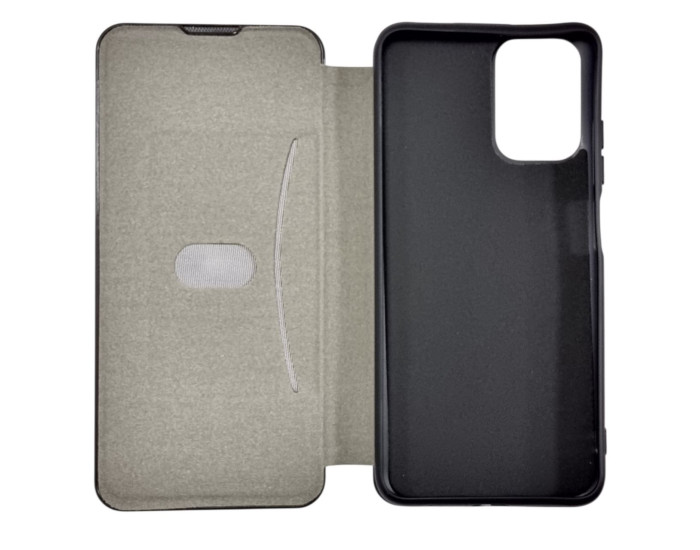 Чохол-книга шкіряний Belora Motorola Moto G86 5G, Сірий
