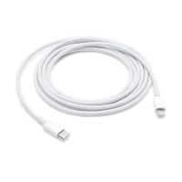 Кабель 99% Original USB Type-C to Lightning White 2m (chip MFI Foxconn) (MKQ42/MQGH2) (w/o pack)