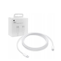 Кабель FineWoven USB-C Apple Type-C to Type-C 240W (2m) (box) White