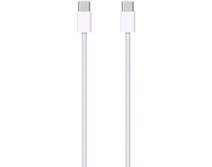 Кабель Original Quality Type-C to Type-C (Woven) (box) Sim Lock 1m, White