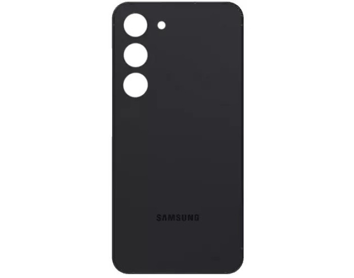 Задня панель корпуси для Samsung S911B Galaxy S23, чорна, оригінал