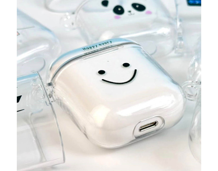 Чехол для AirPods 3 Strong Design №2, смайлик