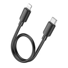 Кабель USB Hoco X96 Hyper 27W charging data cable Type-C to Lightning (L=0.25M) Black