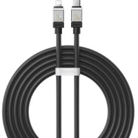 Кабель USB Baseus CoolPlay Series Fast Charging Cable Type-C to Lightning (20W/2m) чорний (CAKW000101)
