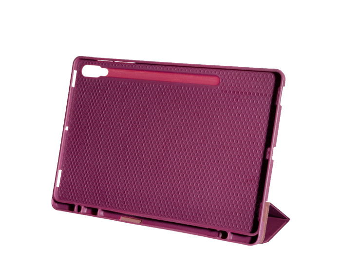 Чохол-книга Smart Case with Pencil Samsung Tab S7 (T870/T875) / Tab S8 (X700/X706) /Tab S9 / TAB S9 FE / TAB S10 FE, сливовий