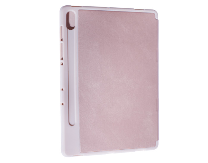 Чохол-книга Smart Case with Pencil Samsung Tab S7 (T870/T875) / Tab S8 (X700/X706) /Tab S9 / TAB S9 FE / TAB S10 FE, Рожеве-золото