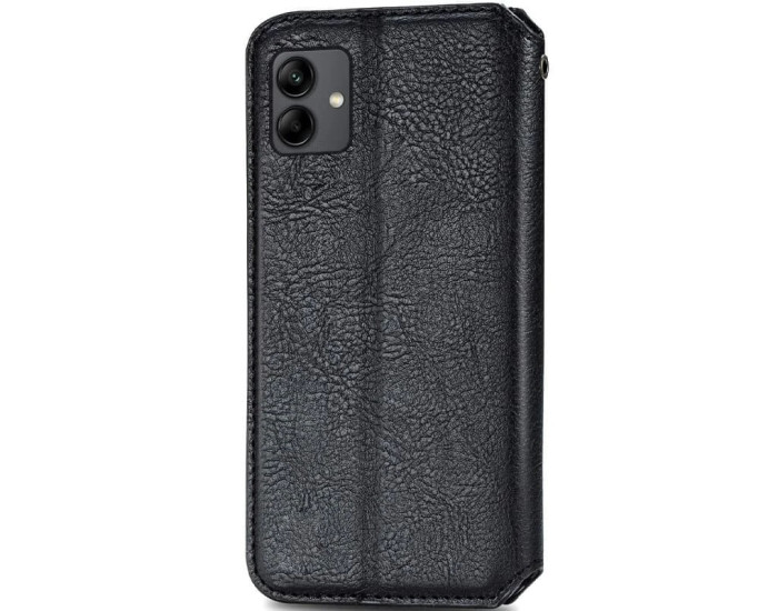 Чохол-книга шкіряний GETMAN Cubic Samsung Galaxy A06, чорний