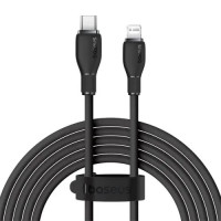 Кабель USB Baseus Pudding Series Fast Charging Cable Type-C to Lightning (20W/2m) черный (P10355701111-01)