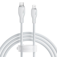 Кабель USB Baseus Pudding Series Type-C to Lightning (20W/1.2m) Білий (P10355701221-00)