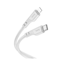 Кабель USB Hoco X97 Crystal color Silicone Type C to Lightning (20W/1m) Light gray