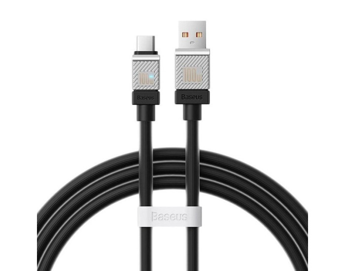 Кабель USB-C Baseus CoolPlay Series Type-C to Type-C (100W/1m) Black (CAKW000601) 