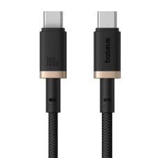 Кабель USB-C Baseus Dura Series Type-C to Type-C (100W/1m) (Black/Gold) (P10377803U01-00) 