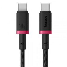 Кабель USB-C Baseus Dura Series Type-C to Type-C (100W/2m) (Black/Red) (P10377803U01-03)