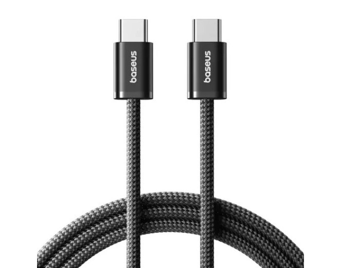 Кабель USB-C Baseus Dynamic 4 Fast Charging Type-C to Type-C (100W/1m) Cluster Black (P10381400111-00)