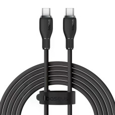 Кабель USB-C Baseus Pudding Series Fast Charging Cable Type-C to Type-C (100W/2m) Black