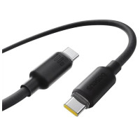Кабель USB-C Baseus Foamed Silicone Type-C to Type-C PD (100W/1m) Black (E0426700)