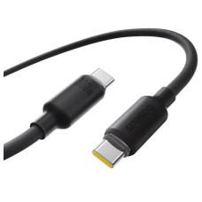 Кабель USB-C Baseus Foamed Silicone Type-C to Type-C PD (100W/1m) Black (E0426700)