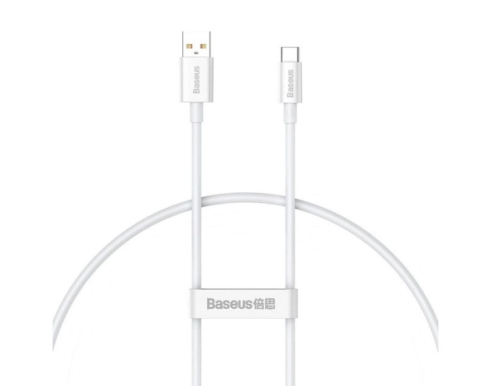 Кабель USB Baseus Superior Series USB to Type-C (100W/0.25m) Moon White (P10320102214-00)